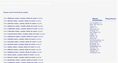 Desktop Screenshot of court-clerks.org