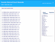 Tablet Screenshot of court-clerks.org